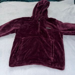 Columbia sports wear maroon very soft hoodie